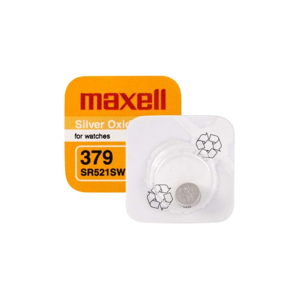 Maxell 379 Sr521sw 1.55v Saat Pili 1 Adet