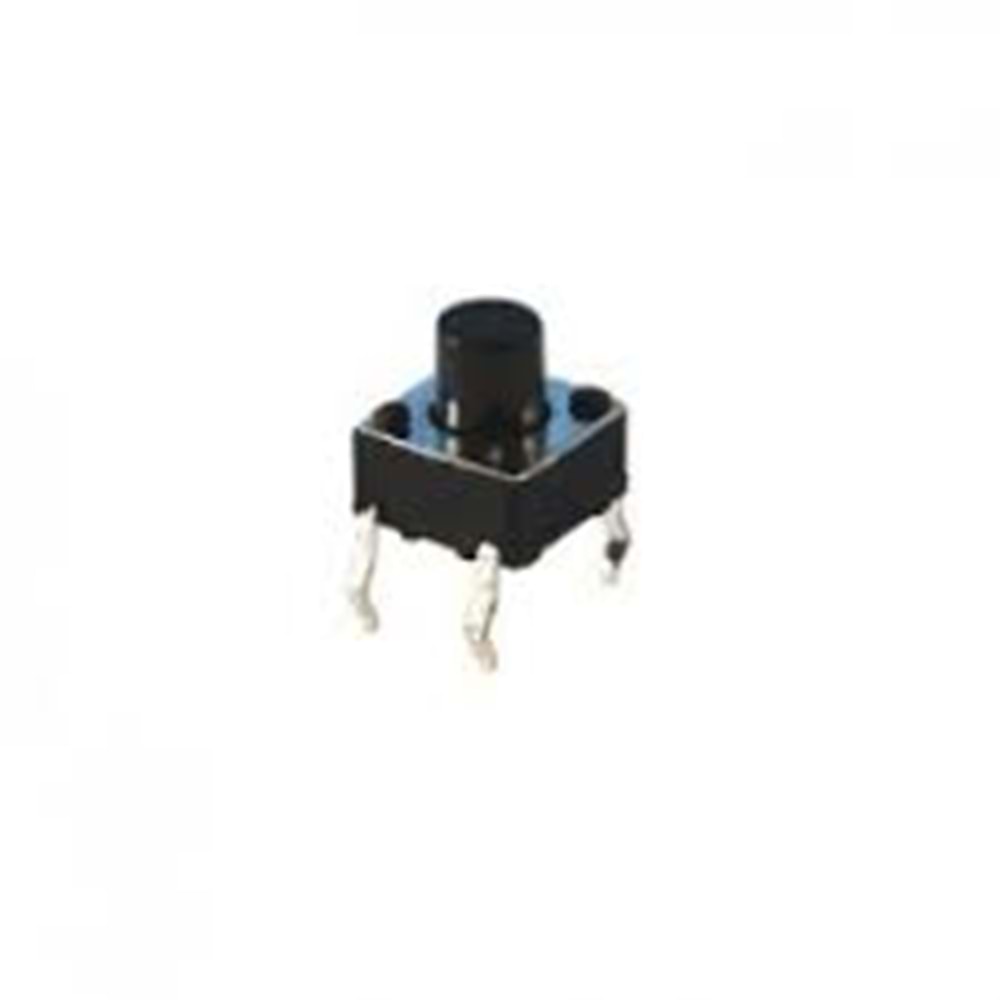 Magicline IC-2008 6x6 4mm Şaseli Mantar Kafalı Buton 5 Li Paket Halinde