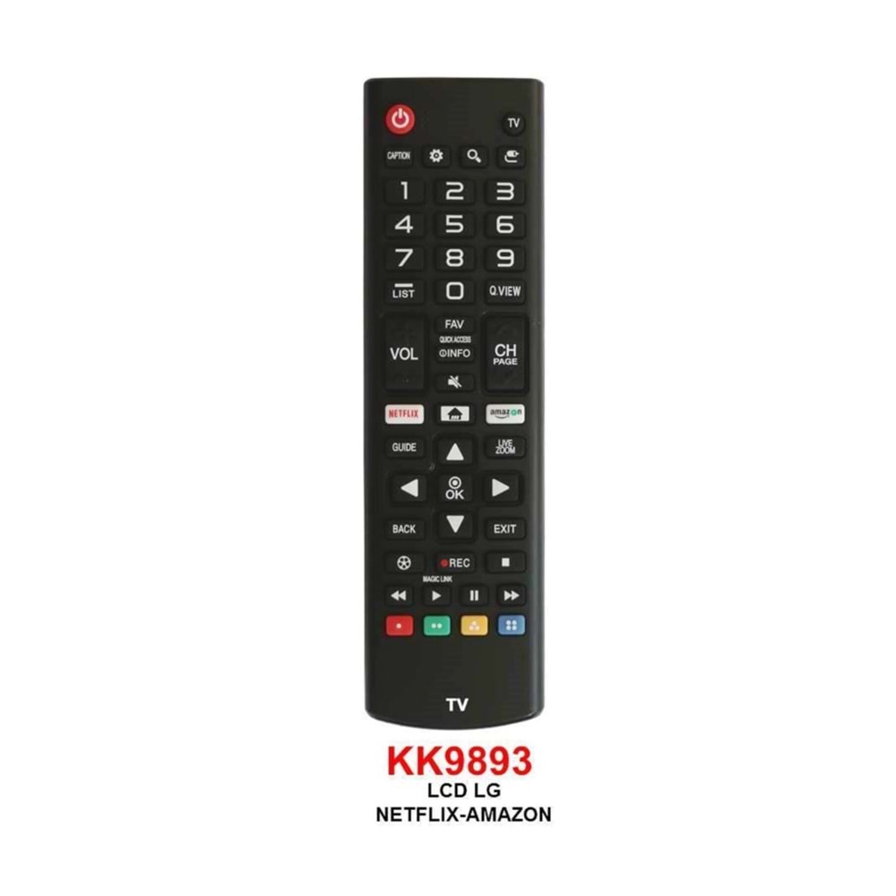 Swat KK9893 LG Netflix+Amazon Lcd/Led Tv Kumandası