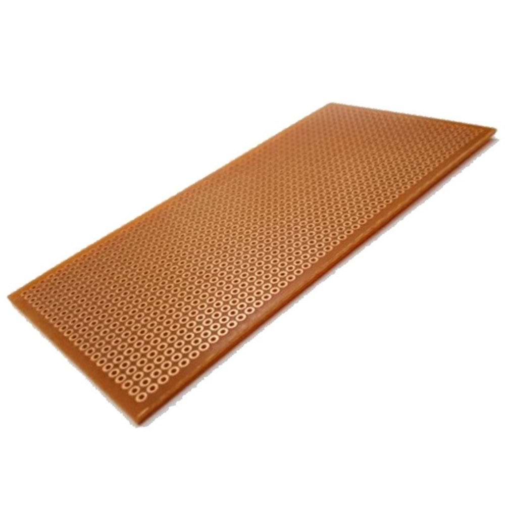 10x20 cm Delikli Tek Yüzlü Bakır Plaket - 7268