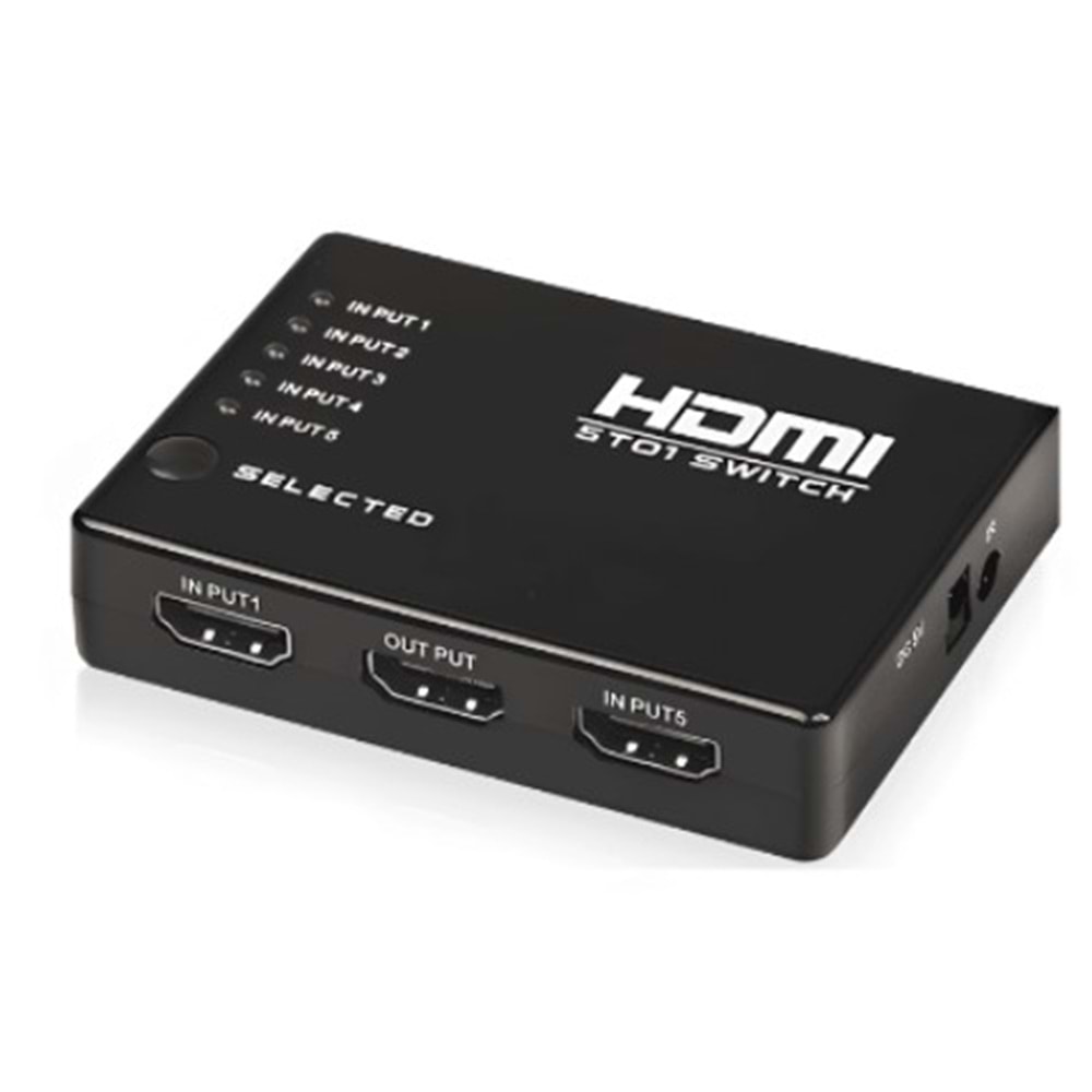 Forline FL0409 5 in 1 Hdmı Switch Full Hd 4K 3D Hdmı Splitter