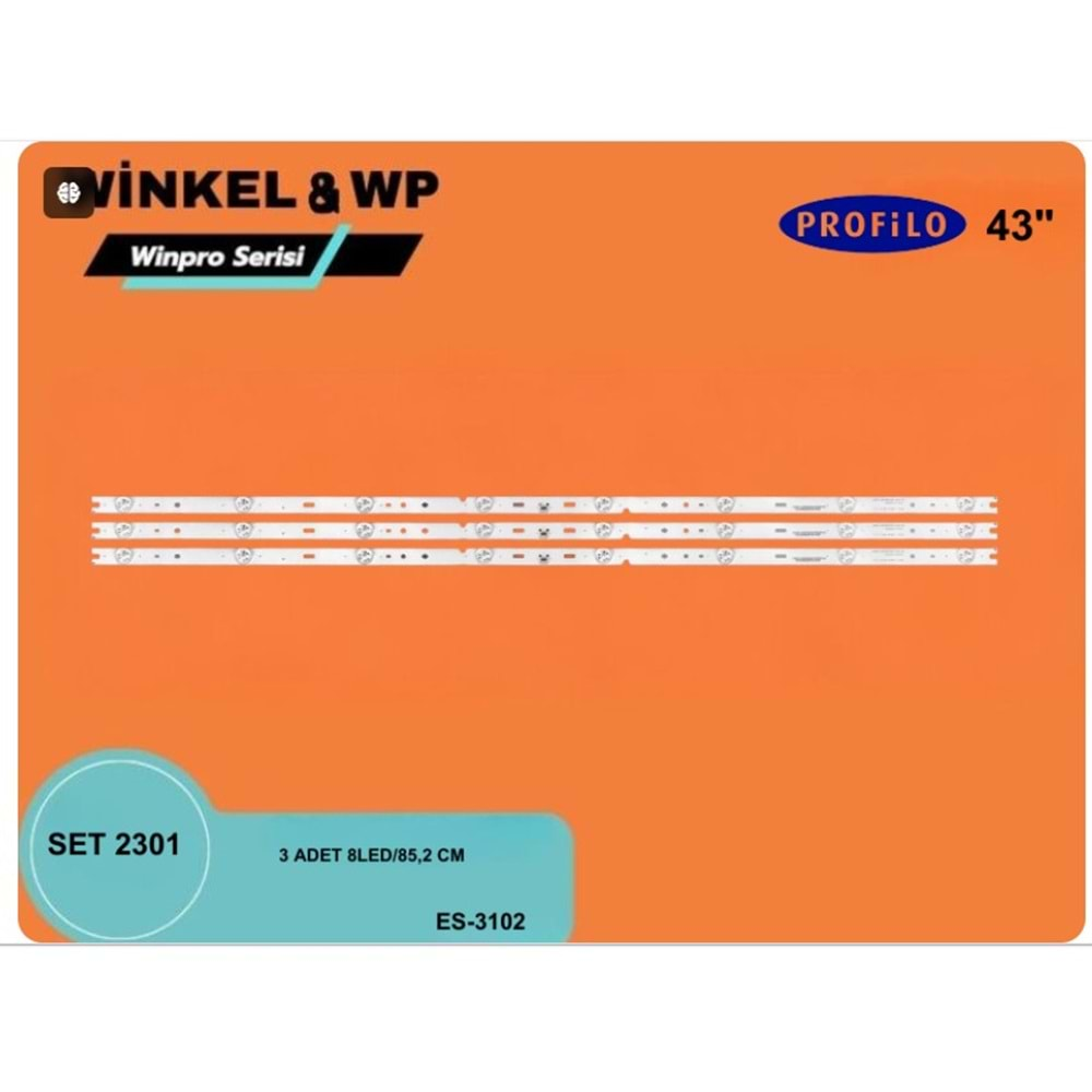 Winkel WinPro SET-2301 MLD5023x3 Profilo 43