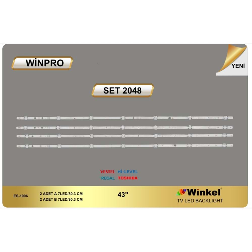WinPro SET-2048 Vestel 43