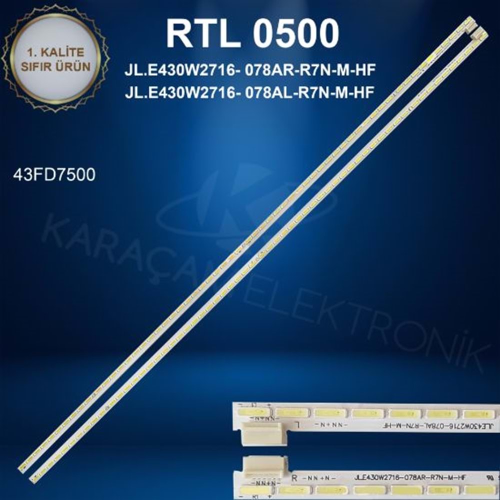 RTL-0500 Vestel 43
