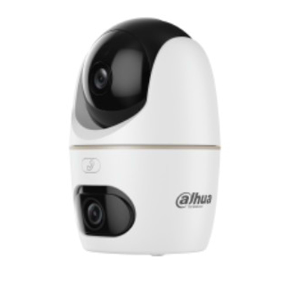 Dahua IPC-HPT1339DD-STW-3E2 3+3MP İç Mekan Wi-Fi Çift Lensli Pan ve Tilt Kamera