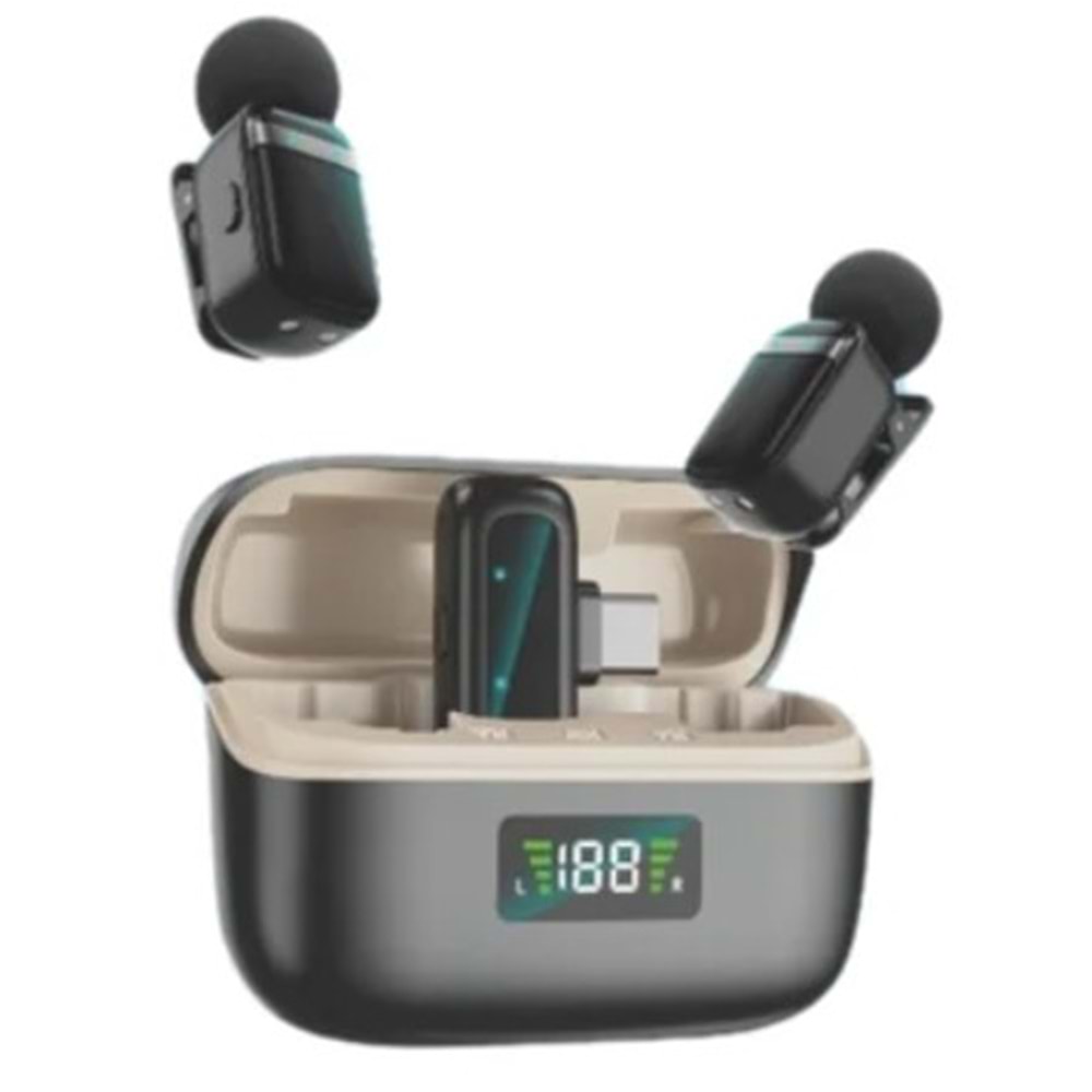 Hepu HP-K8Mini Kablosuz Mikrofon
