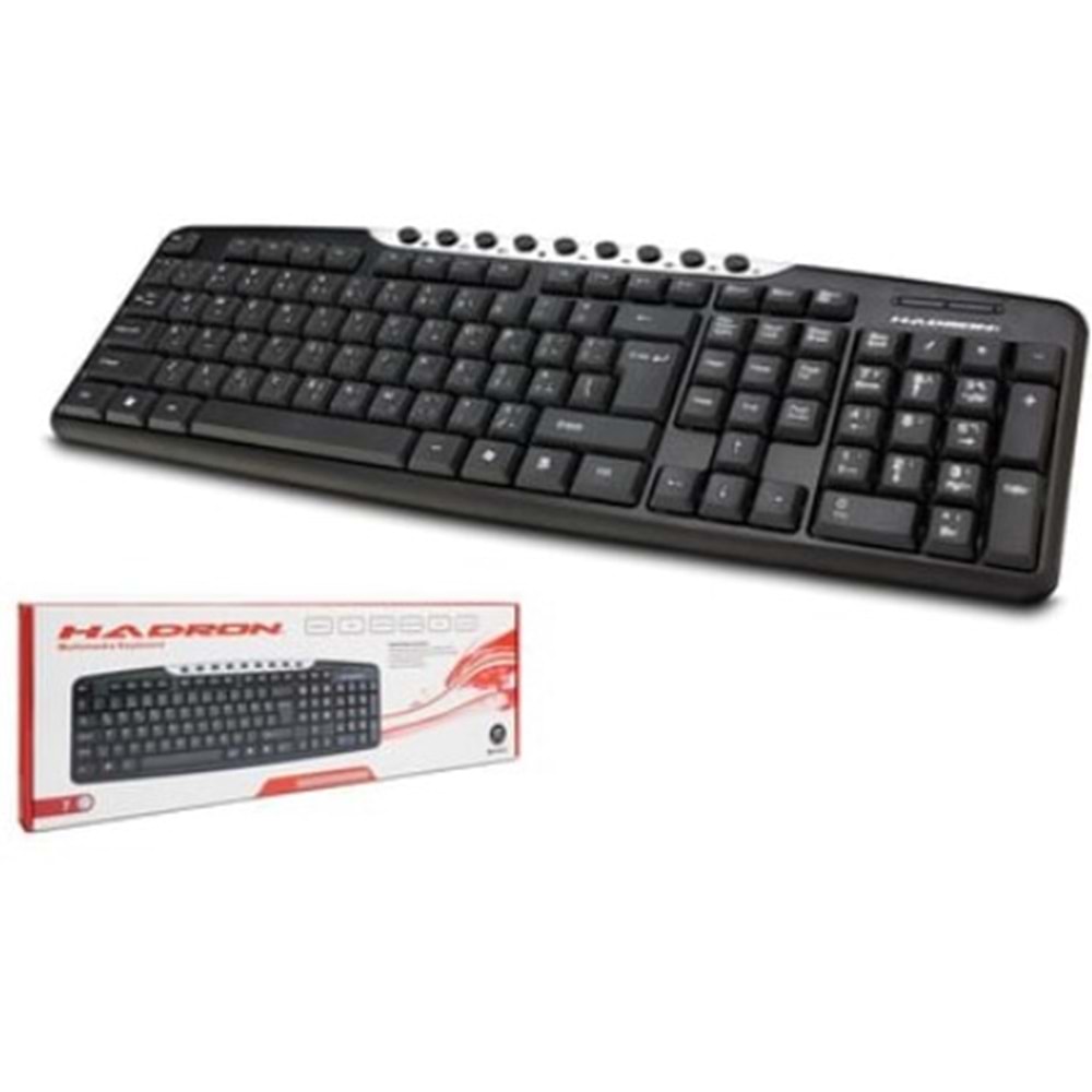 Hadron HD825A Klavye Multimedia Kablolu Arapça Q