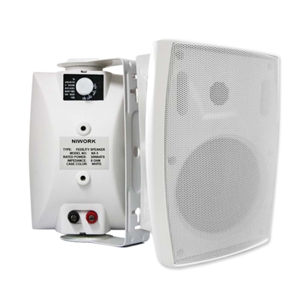 Magicline MG-5WT Beyaz 13 cm 200 Watt Trafolu Hoparlör