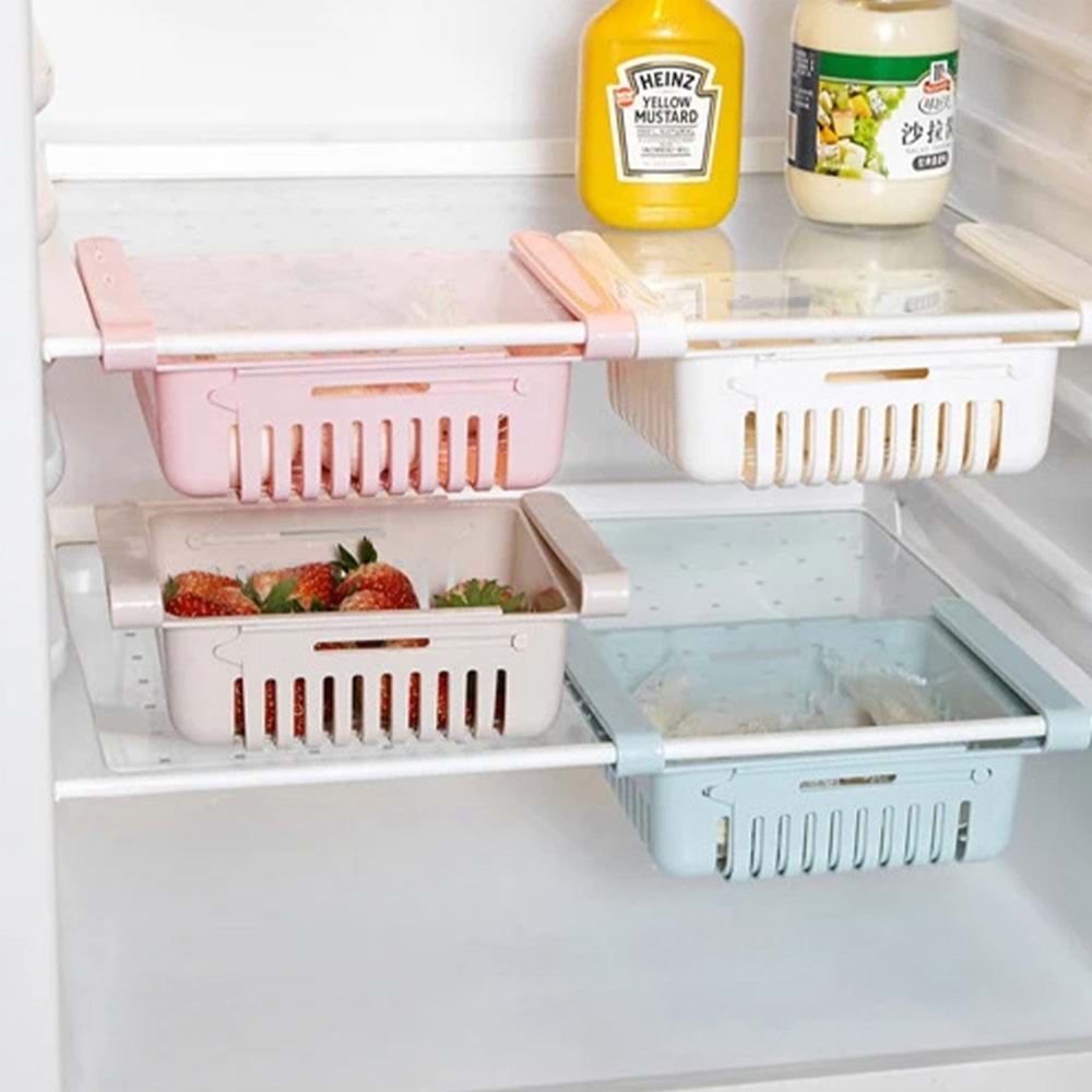 Sunup 14695 Buzdolabı İçi Geçmeli Düzenleyici Raf