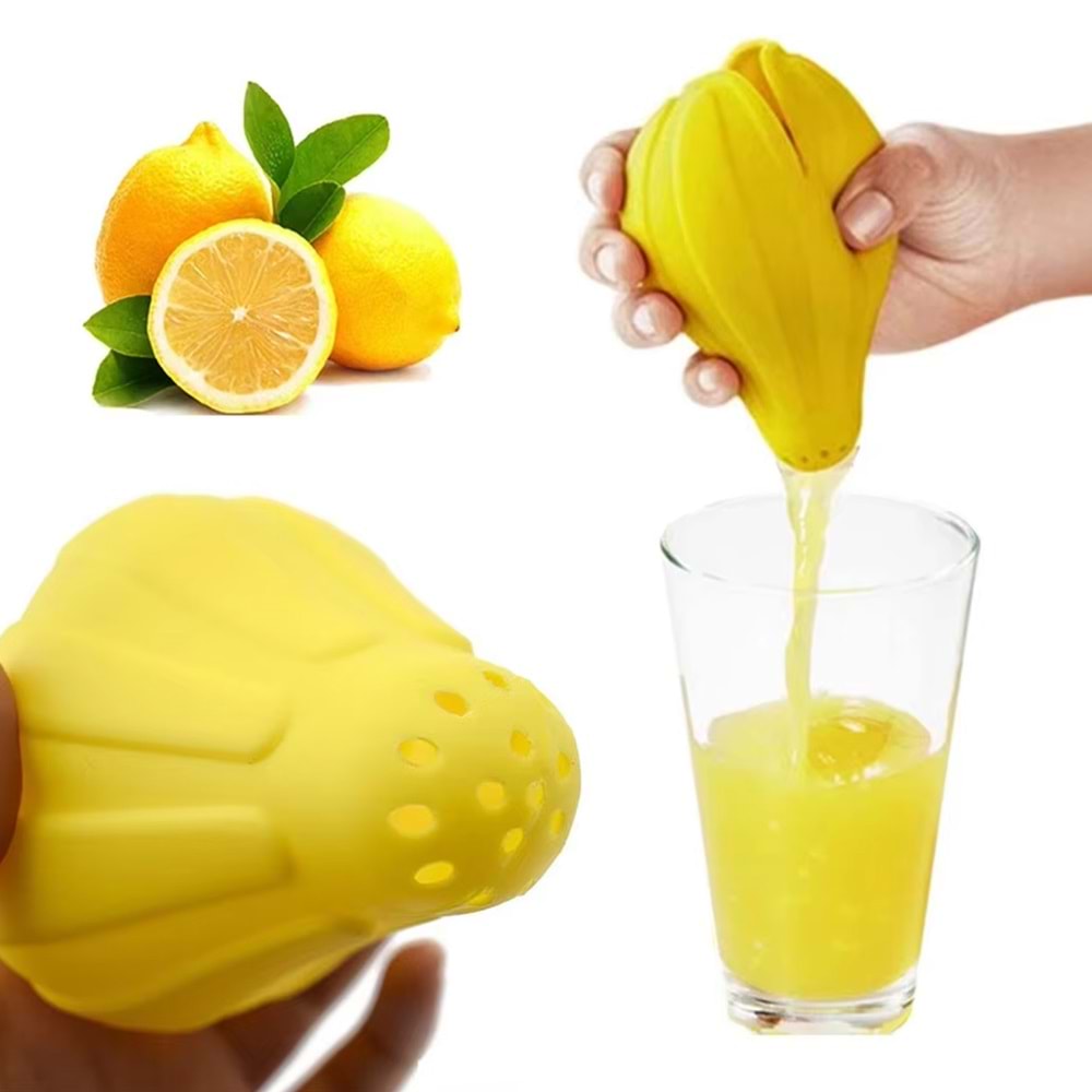 Sunup 14836 Silikon Limon Portakal Üzüm Sıkacağı