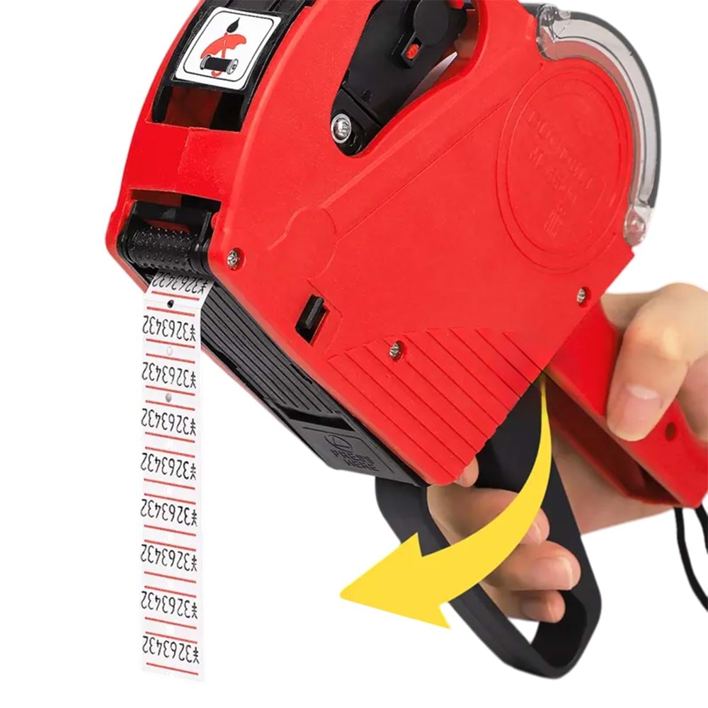 Powermaster MX6600 Etiket Makinesi 8 Karakter (TL-USD-$-¥-EXP-HK-RS-€-NO-RP-RM)