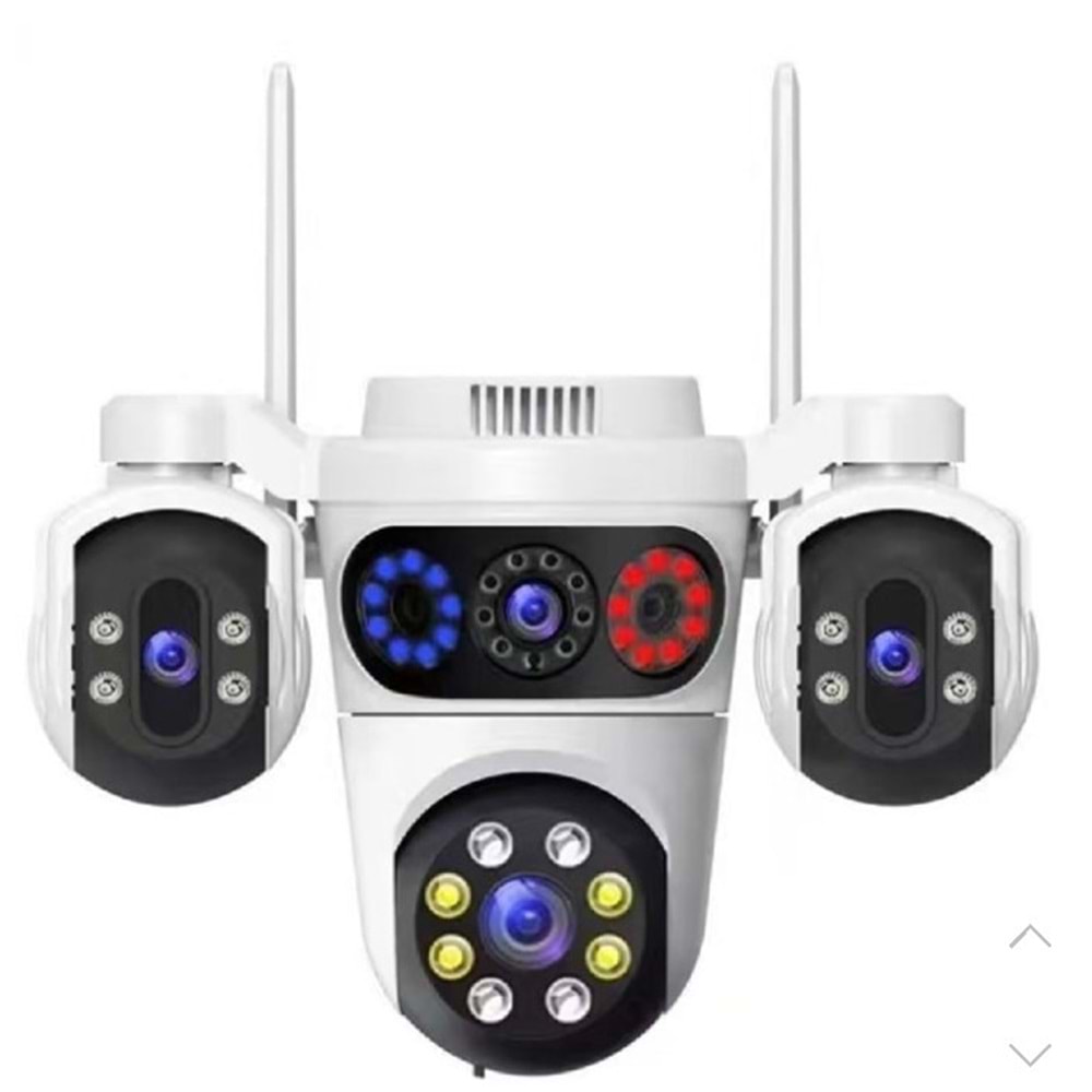 Esvision ES-704 4 Lens Çakarlı Wifi Kamera