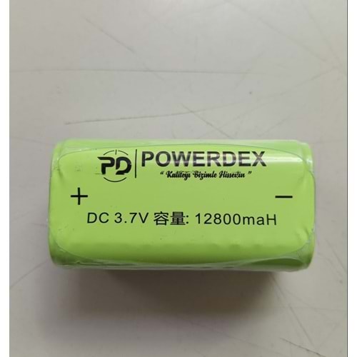 Powerdex 3.7 Volt 12800 Mah Şarj Edilebilir Pil