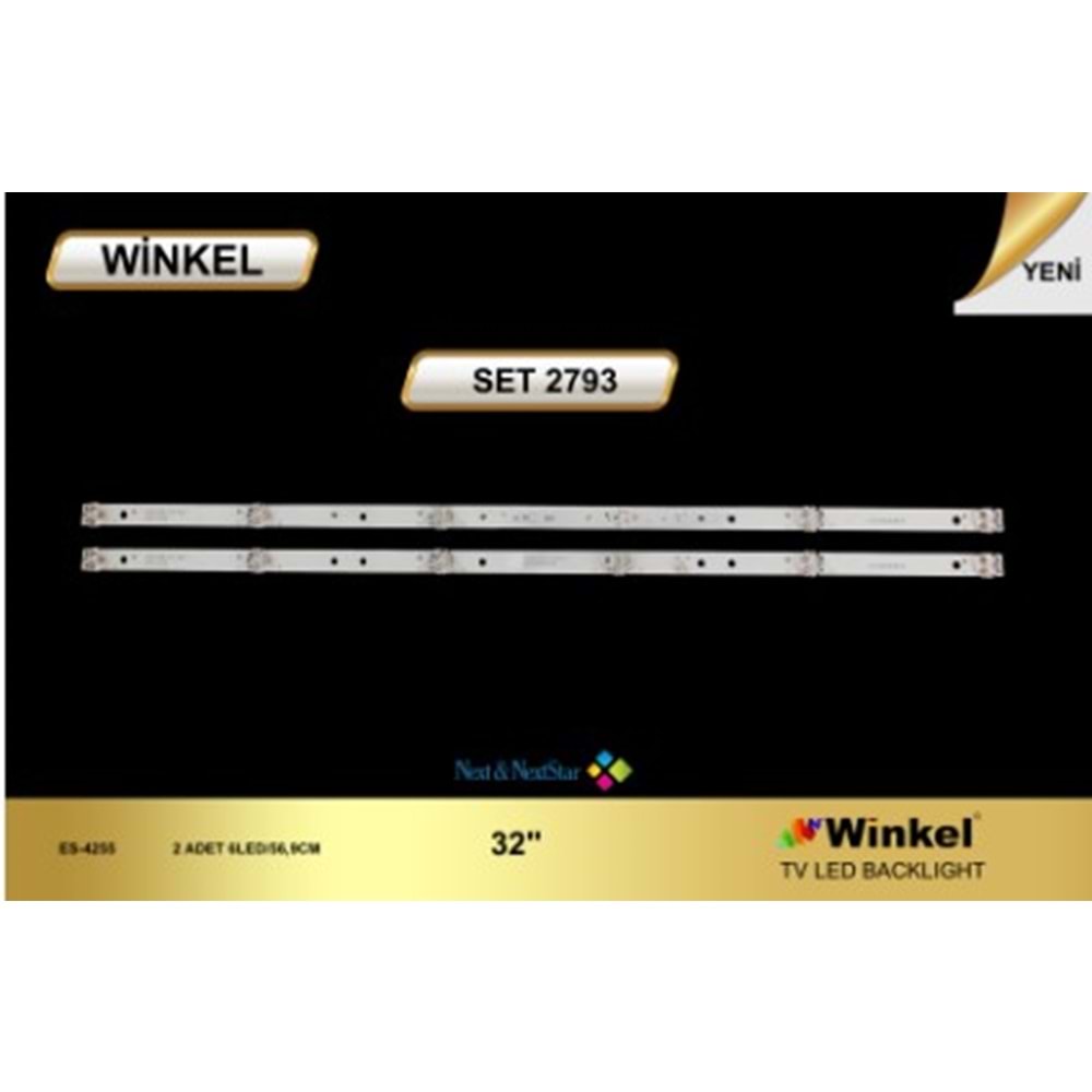 Winkel SET-2793 Next Tv D Led Takımı 10 Parça